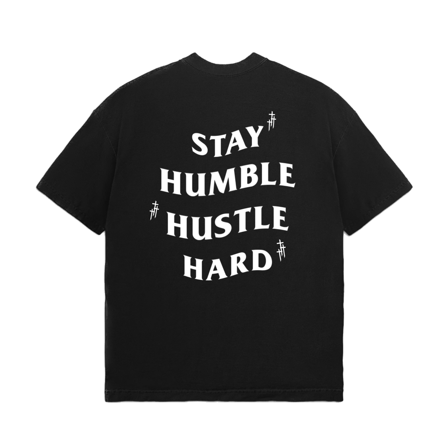 GRWTH Stay Humble Hustle Hard Overized Tee