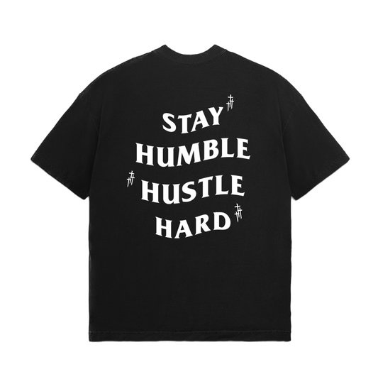 GRWTH Stay Humble Hustle Hard Overized Tee